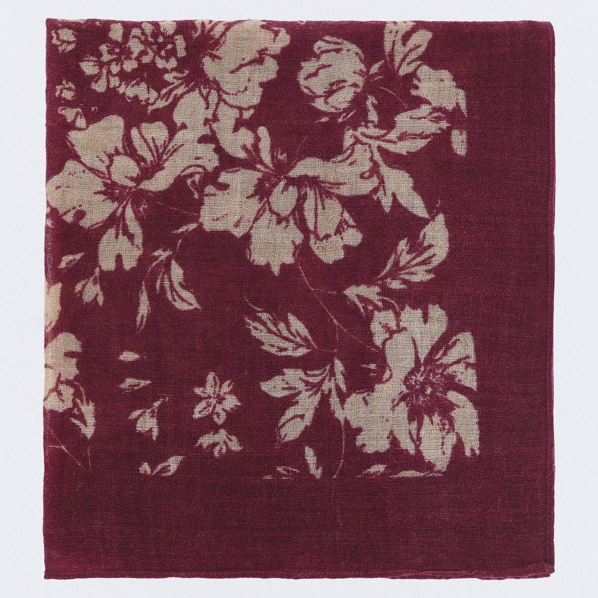 ESEOESE - Pañuelo Estampado 100% Lana Mujer Eseoese