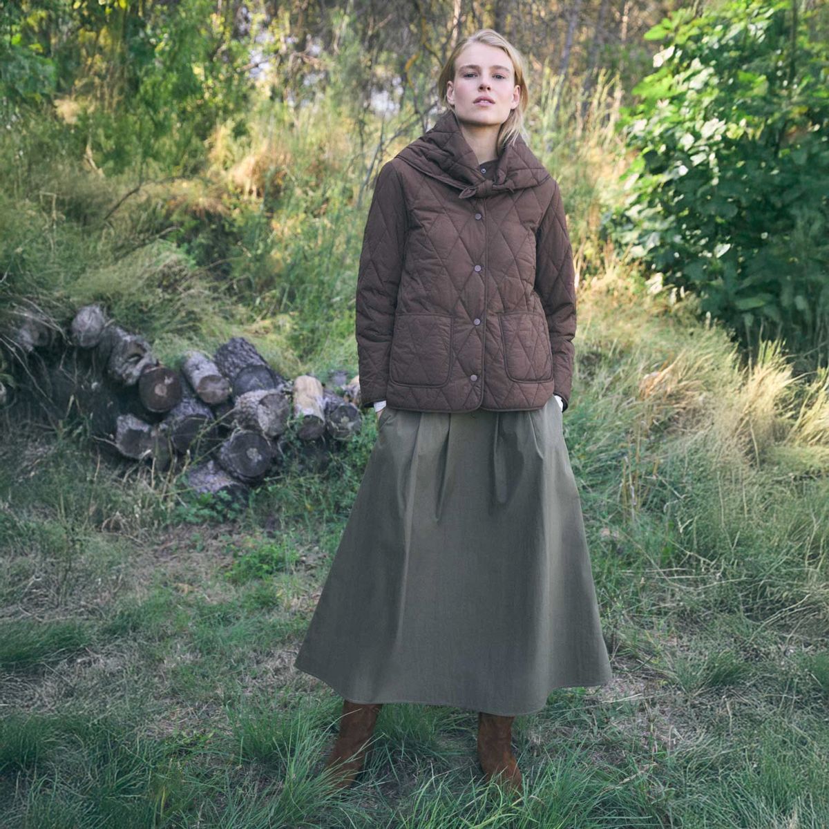ESEOESE - Chaqueta Acolchada Mujer Eseoese
