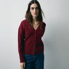 ESEOESE - Chaleco Botones Lana Mujer