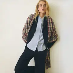 ESEOESE - Bufanda Cuadros Mujer