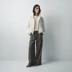 ESEOESE - Pantalón Raya Diplomática Lana Mujer