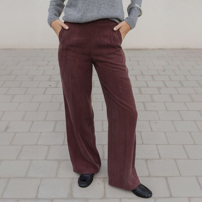 ESEOESE Pantalón Fluido Mujer