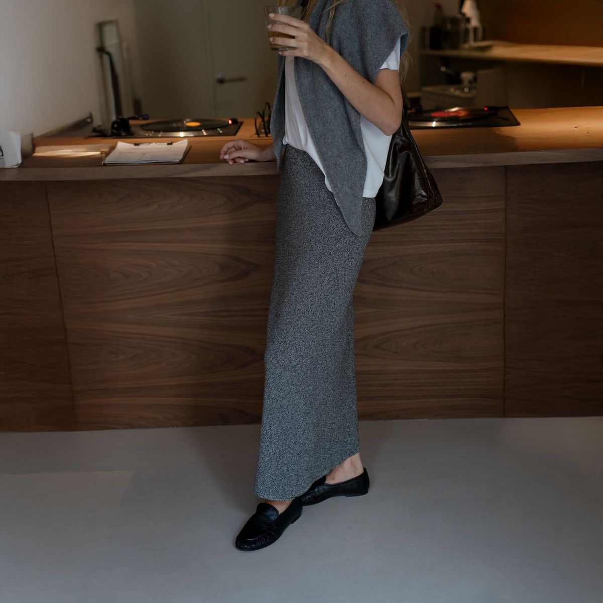 ESEOESE - Falda Larga Algodón Mujer Eseoese