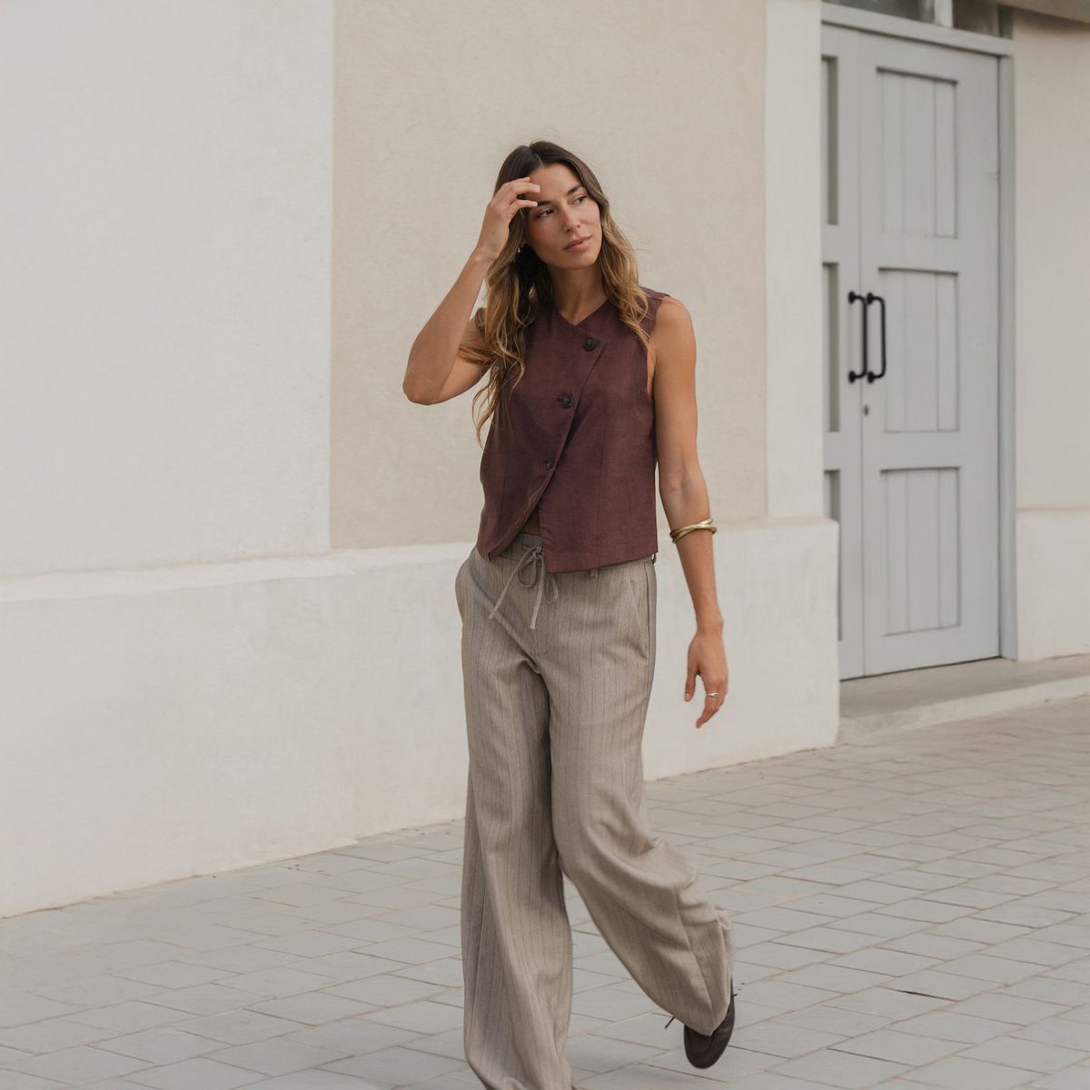 ESEOESE - Vest Botones Cruzados Mujer Eseoese