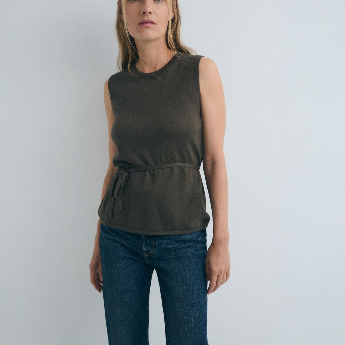 ESEOESE - Top Amarra 100% Lana Mujer Eseoese