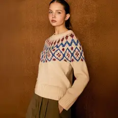 ESEOESE - Sweater Jacquard Mujer