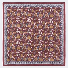 ESEOESE - Pañuelo Estampado 100% Seda Mujer