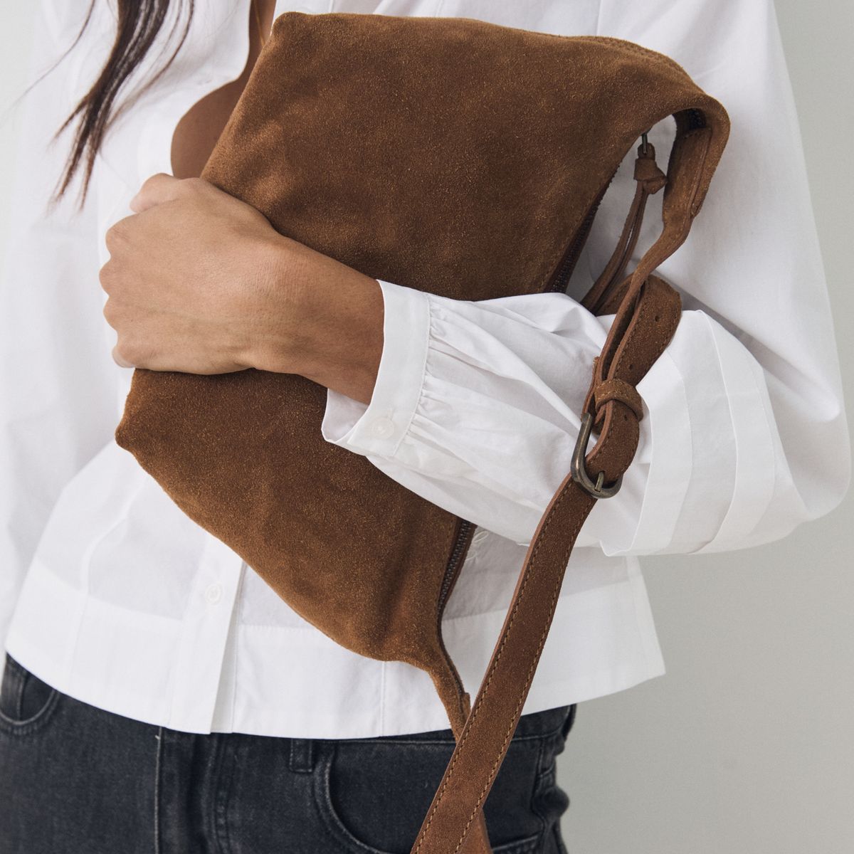 ESEOESE - Cartera Bandolera 100% Cuero Mujer Eseoese