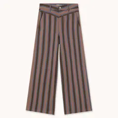 THE TINY BIG SISTER - Pantalón Rayas 100% Algodón Mujer