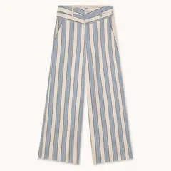 THE TINY BIG SISTER - Pantalón Rayas 100% Algodón Mujer