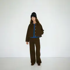 THE TINY BIG SISTER - Pantalón Rayas 100% Algodón Mujer