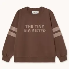 THE TINY BIG SISTER - Polerón Estampado 100% Algodón Mujer