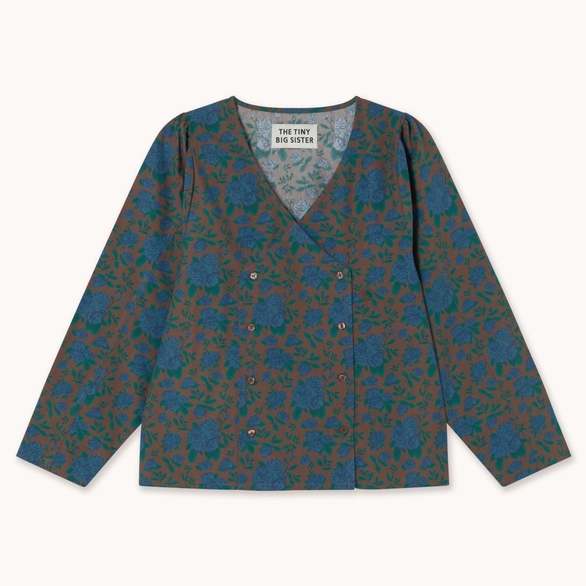 THE TINY BIG SISTER - Blusa Estampada 100% Algodón Mujer The Tiny Big Sister