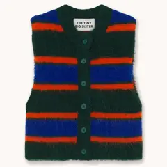 THE TINY BIG SISTER - Chaleco Rayas Sin Mangas Mujer