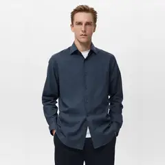 MANGO MAN - Camisa Algodón Regular Fit Hombre