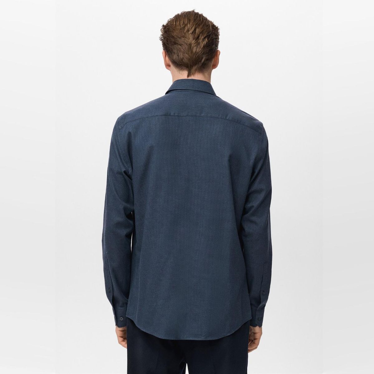 MANGO MAN - Camisa Algodón Regular Fit Hombre Mango Man