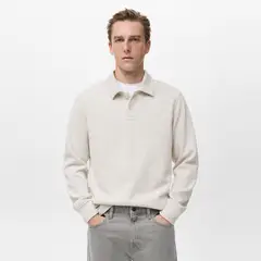 MANGO MAN - Polerón Polo Regular Fit Hombre