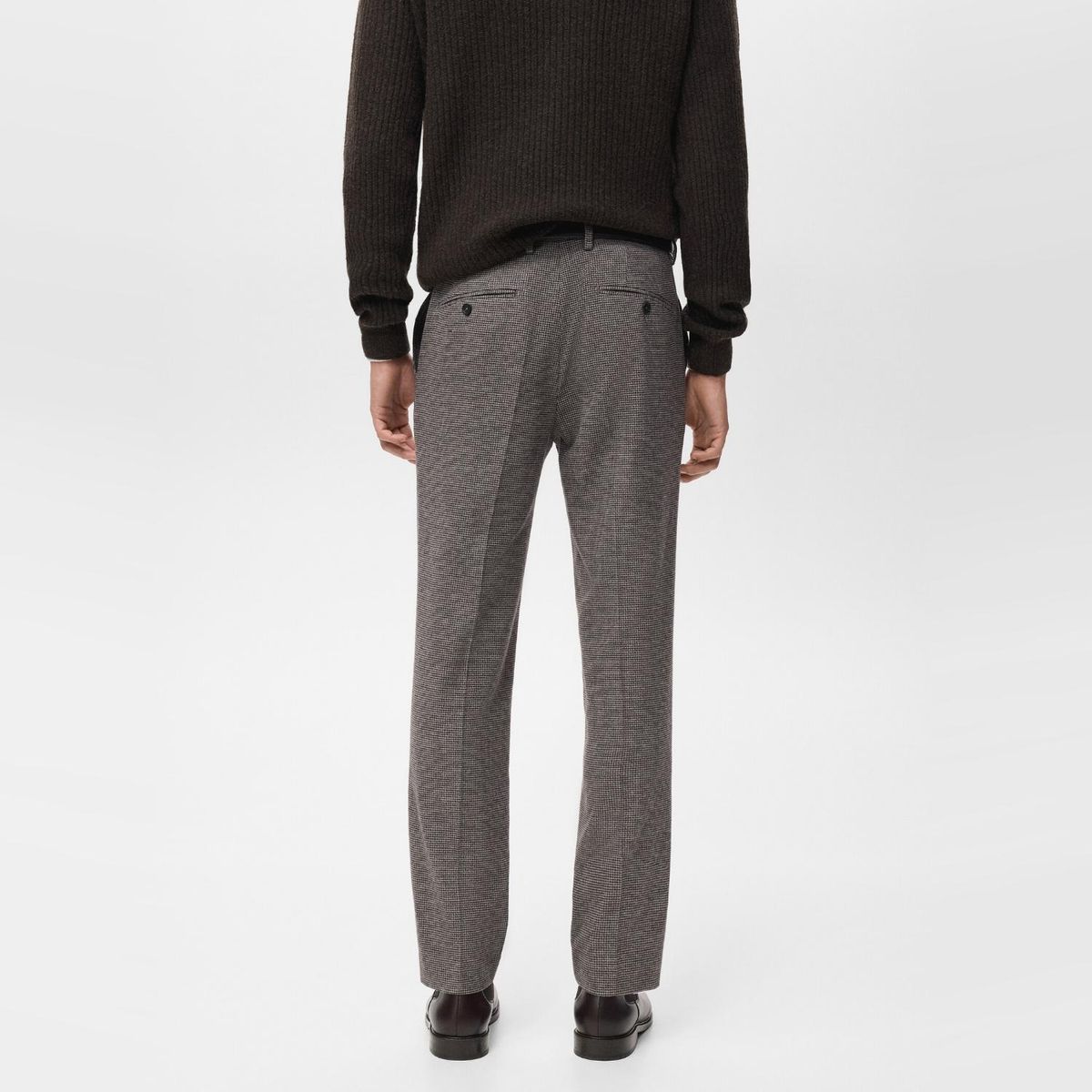 MANGO MAN - Pantalón Franela Slim Fit Hombre Mango Man