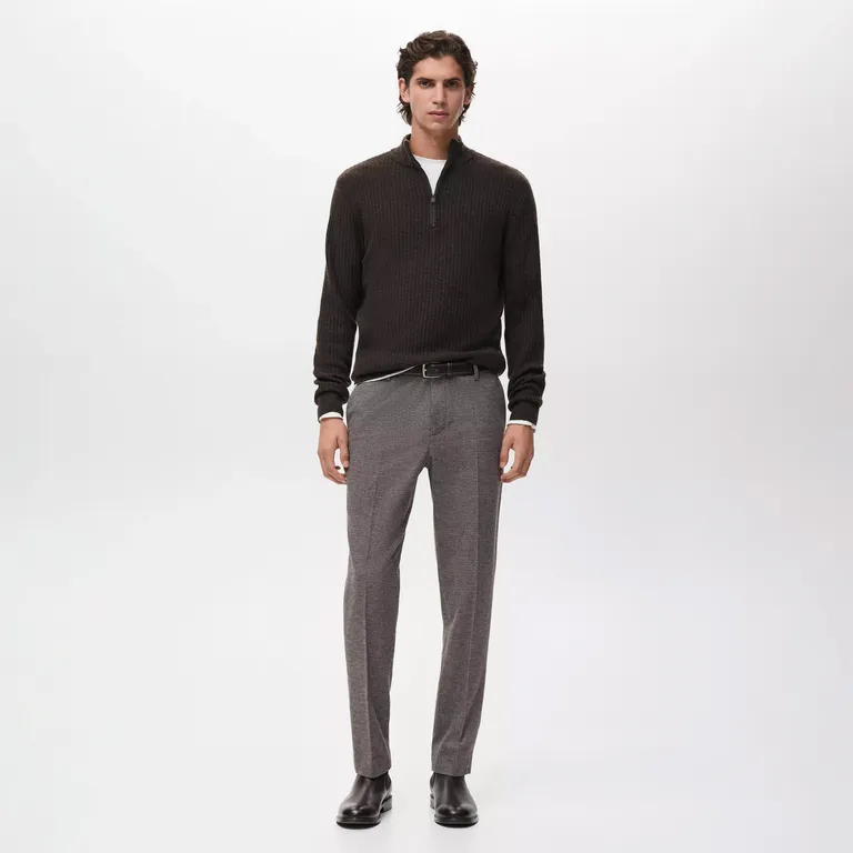 Pantalón Franela Slim Fit Hombre