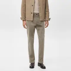 MANGO MAN - Pantalón Cotelé Slim Fit Hombre