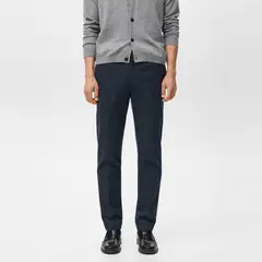 MANGO MAN - Pantalón Franela Slim Fit Hombre