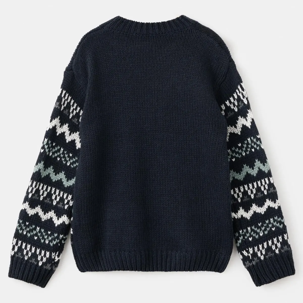 MANGO KIDS - Sweater Punto Cenefas Niño Mango Kids