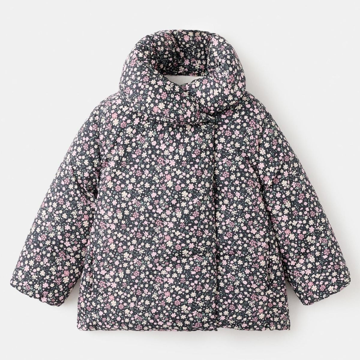 MANGO KIDS - Parka Estampado Floral Pelo Bebé Niña Mango Kids