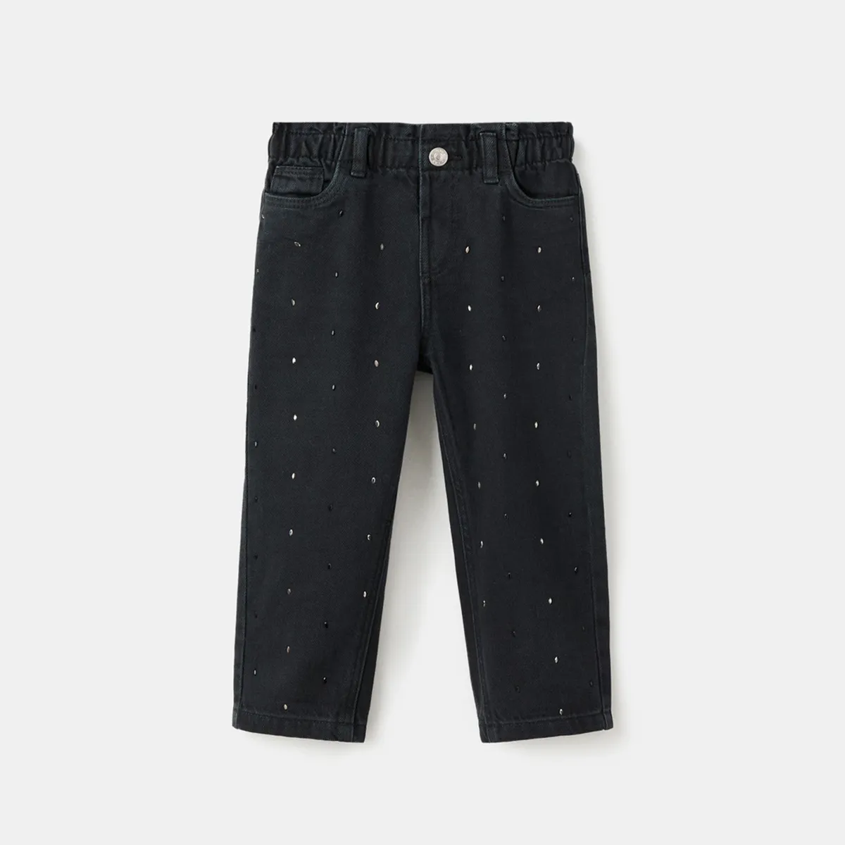 MANGO KIDS - Jeans Rectos Strass Bebé Niña Mango Kids
