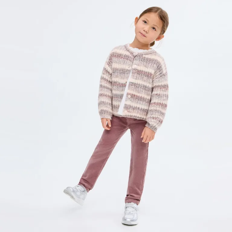 MANGO KIDS Pantalón Recto Pana Bebé Niña