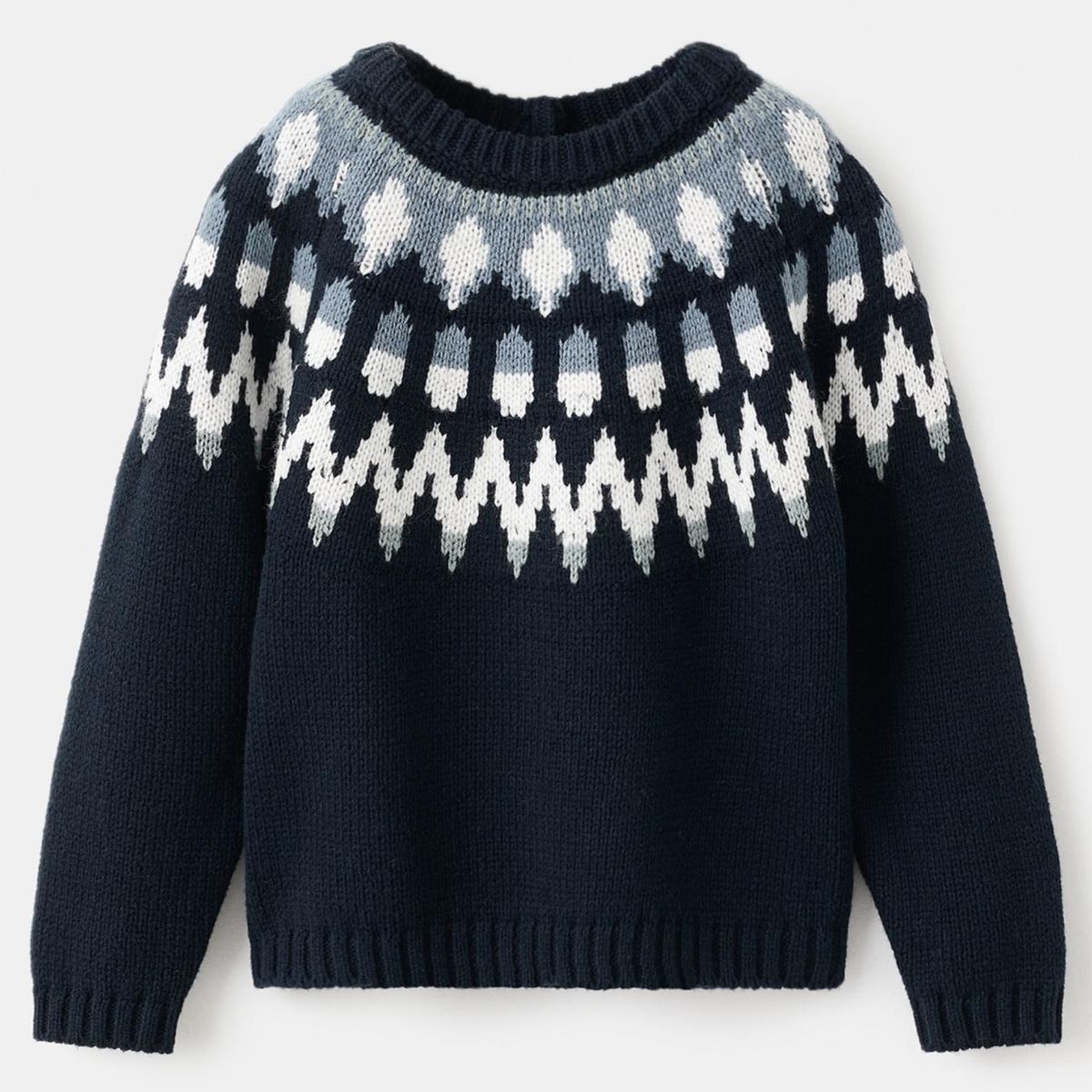 MANGO KIDS - Sweater Punto Jacquard Bebé Niño Mango Kids