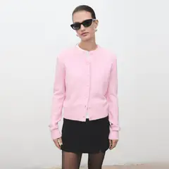 MANGO - Cárdigan Punto Botones Mujer