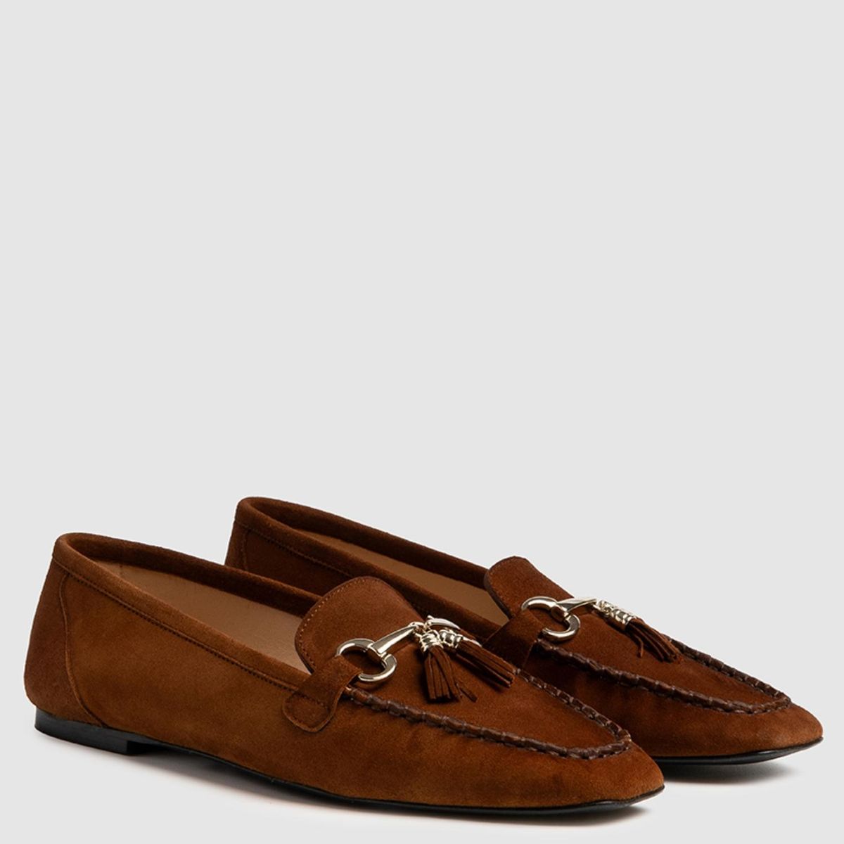 DANSI - Mocasín Mujer Cuero Café Dansi