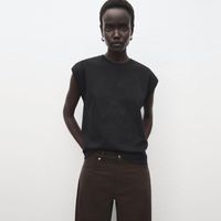 Polera Sin Mangas Algodón Mujer