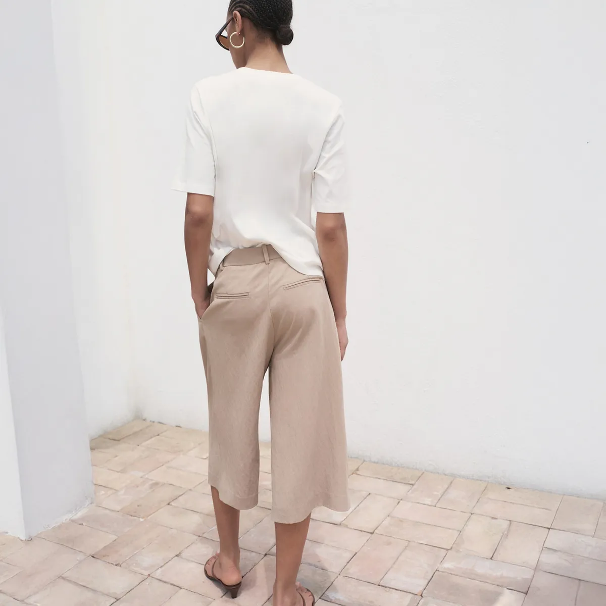 MANGO - Polera Estampada Manga Corta Mujer Mango