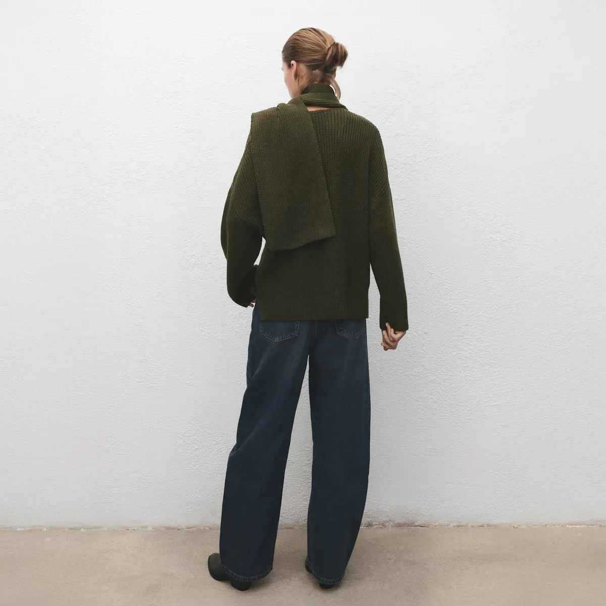 MANGO - Sweater Punto Fular Mujer Mango