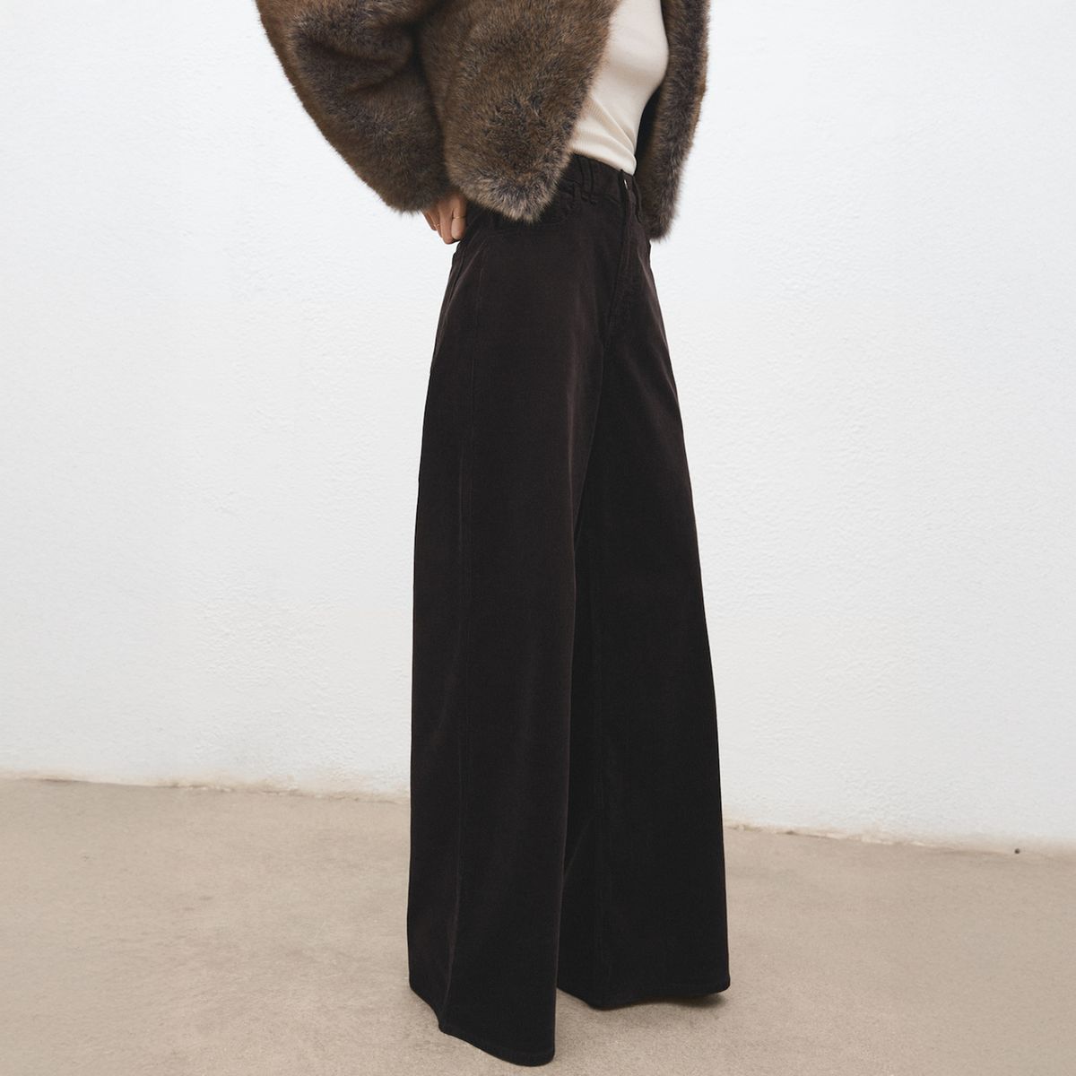 MANGO - Jeans Pana Wide Leg Mujer Mango