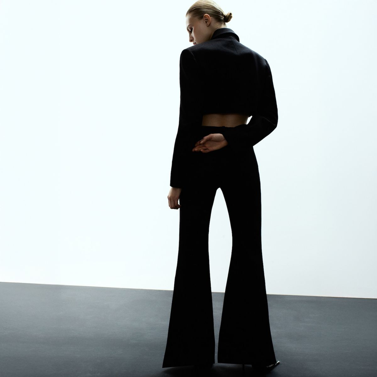 MANGO - Pantalón Traje Lana Mujer Mango