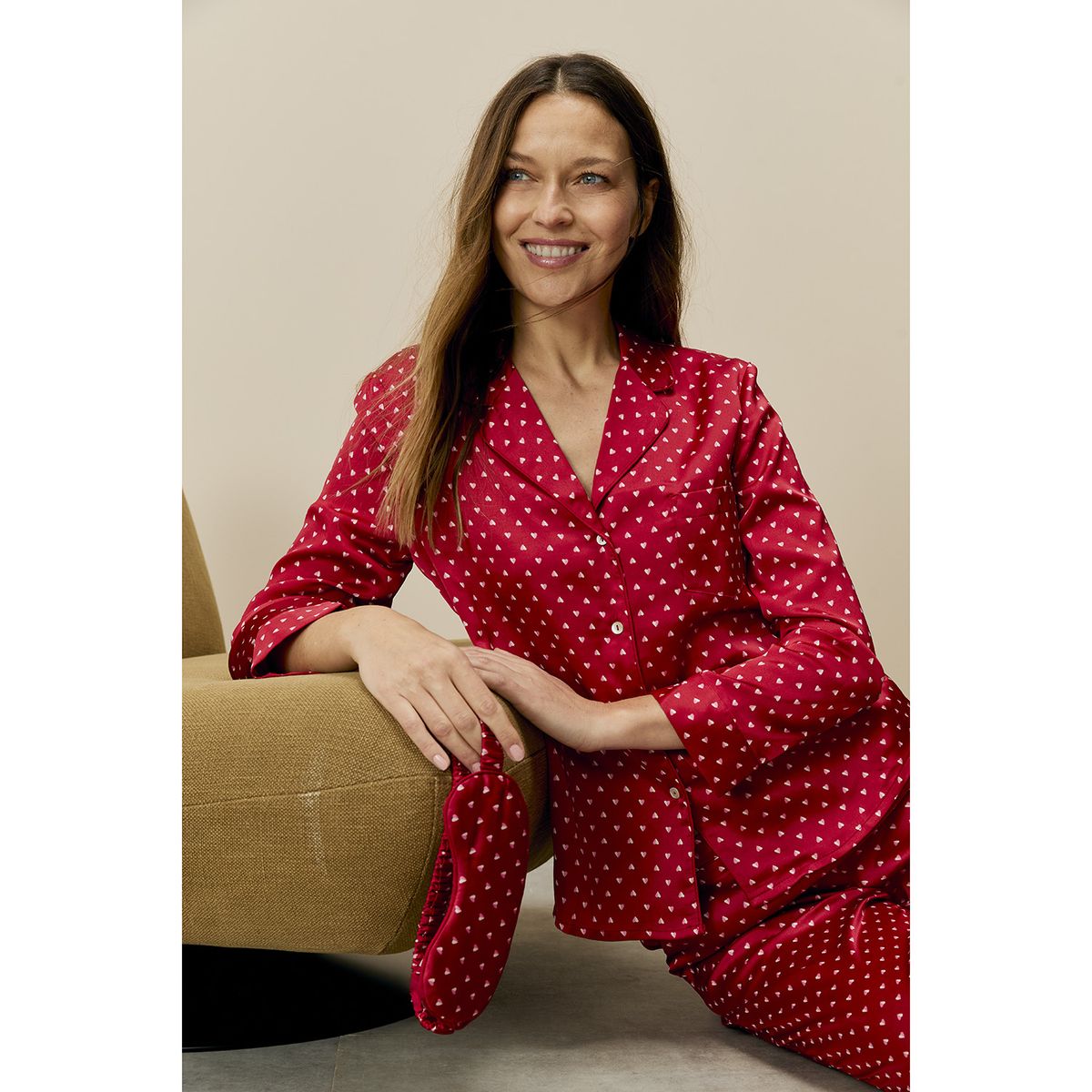 ETAM - Set Pijama Sidera con Antifaz Mujer Etam