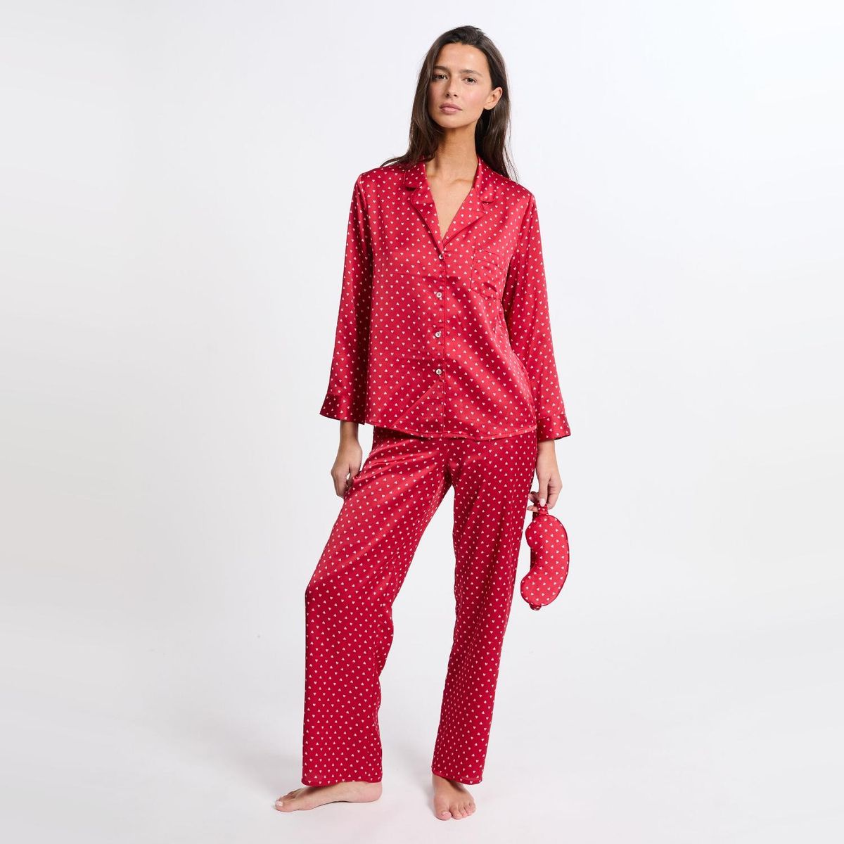ETAM - Set Pijama Sidera con Antifaz Mujer Etam