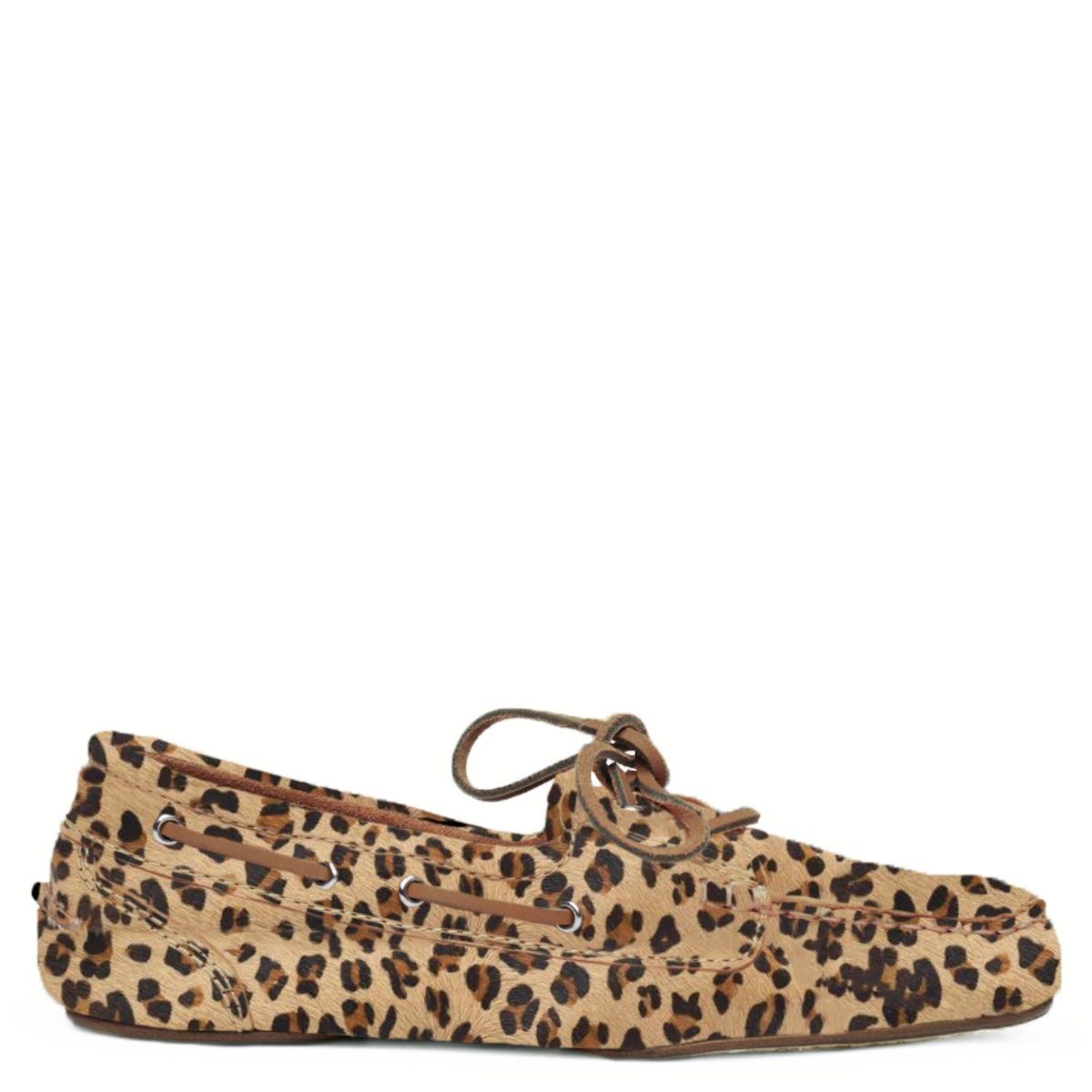 AUGUSTA - Mocasín Mujer Cuero Animal Print Augusta