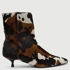 AUGUSTA - Botín Mujer Cuero Café