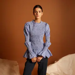 COOSY - Blusa Elio 100% Algodón Mujer