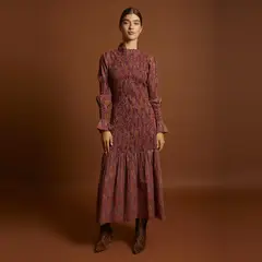 COOSY - Vestido Elio 100% Algodón Mujer