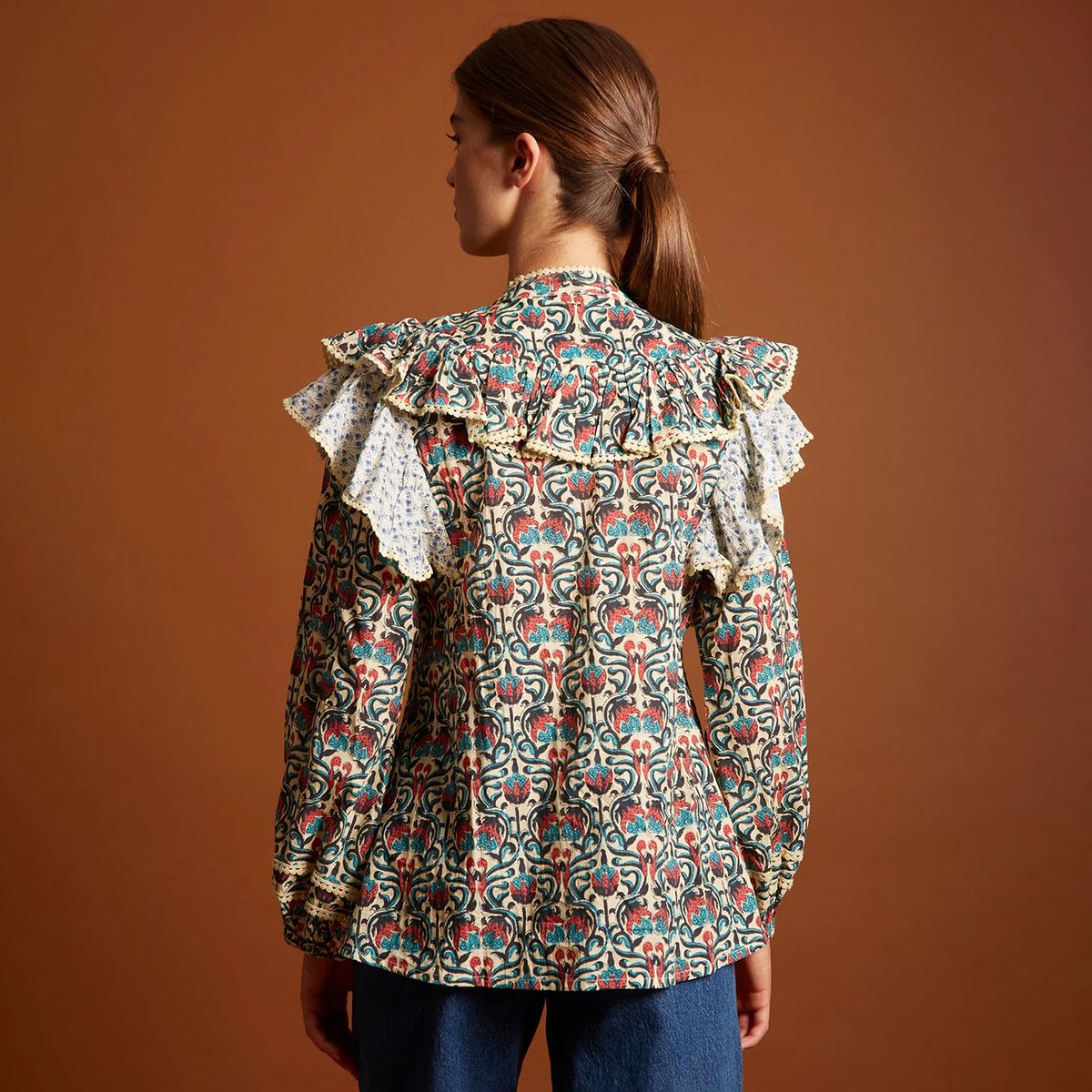 COOSY - Blusa Gaia 100% Algodón Mujer Coosy
