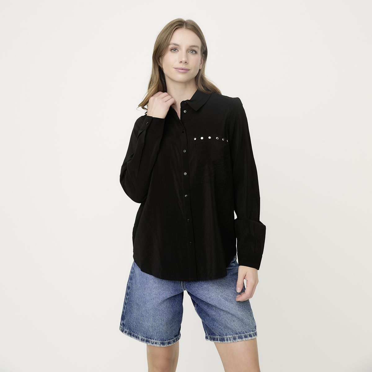 VERO MODA - Blusa Manga Larga Mujer Vero Moda