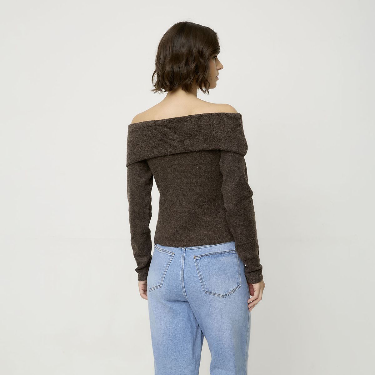 VERO MODA - Sweater Sin Hombros Mujer Vero Moda