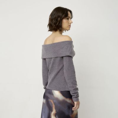 Imagen 2 del producto Sweater Sin Hombros Mujer