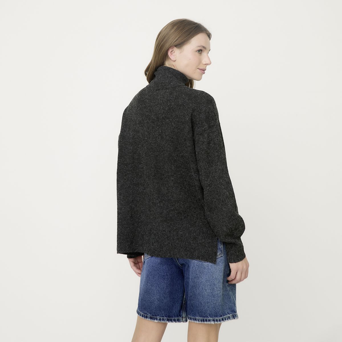 VERO MODA - Sweater Punto Cuello Alto Mujer Vero Moda
