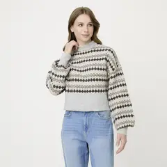 VERO MODA - Sweater Jacquard Mujer