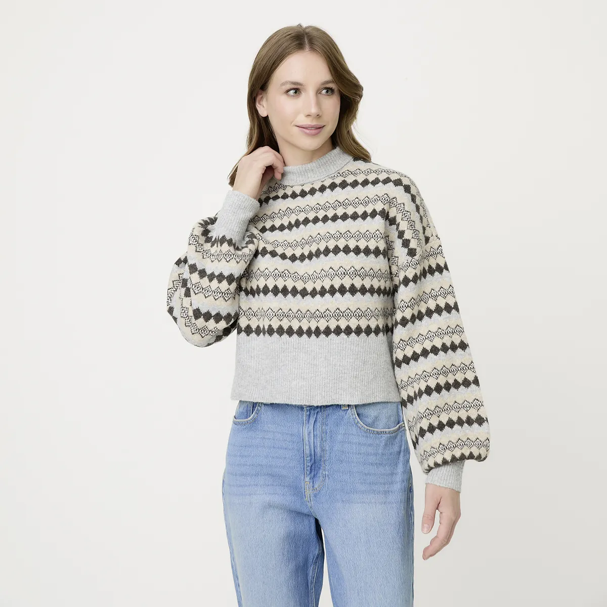 VERO MODA - Sweater Jacquard Mujer Vero Moda